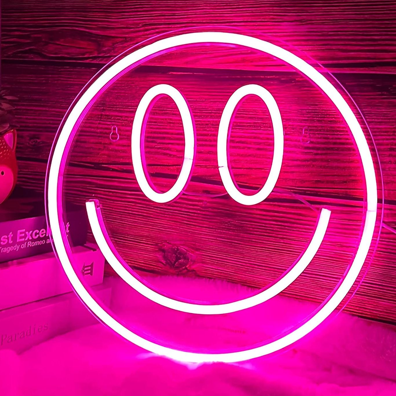 Smile Face Neon Light