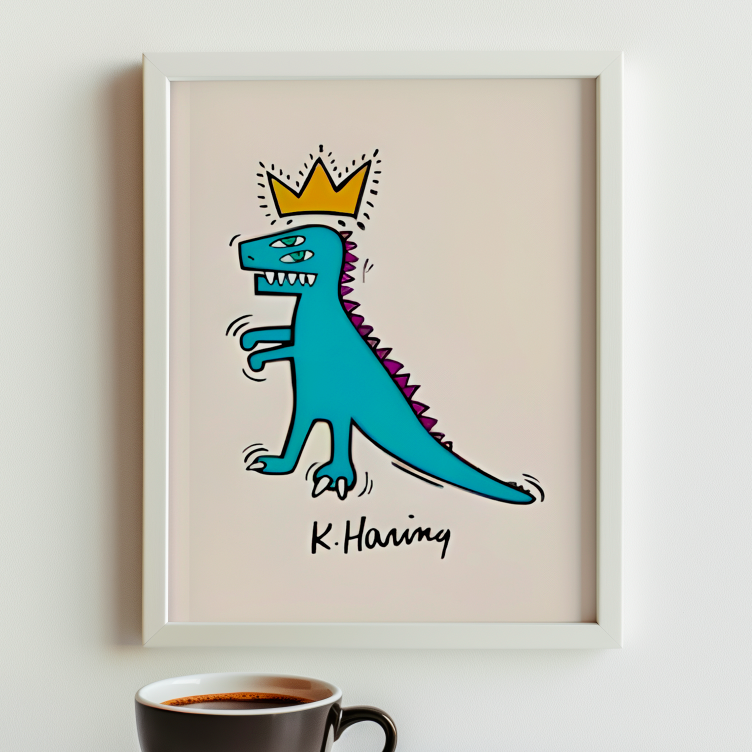 Keith Dinosaur Poster