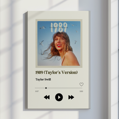 1989 (Taylor's Version) Album Poster