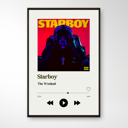 Starboy Album Poster