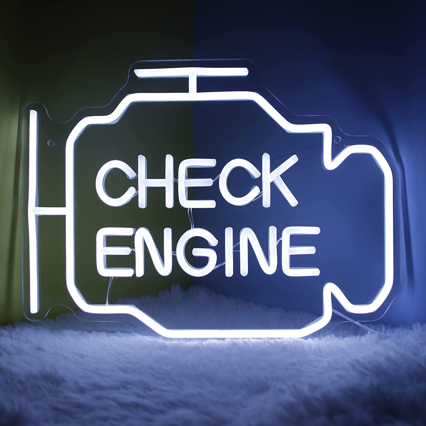 Check Engine Neon Light