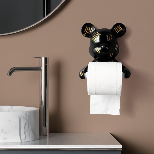 Bear Rall Paper Towel Statue