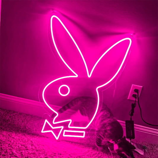 Neon Rabbit Light